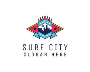 Urban Real Estate City logo design