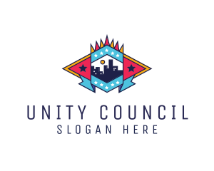 Council - Urban Real Estate City logo design