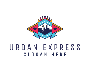 Urban Real Estate City logo design