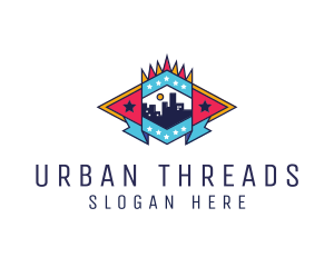 Urban Real Estate City logo design