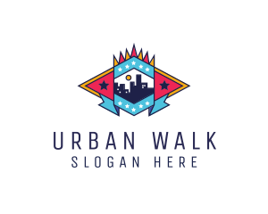 Urban Real Estate City logo design