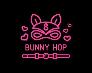 Mask Bunny Adult Erotic   logo design