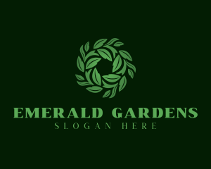 Organic Herbal Garden logo design