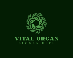 Organic Herbal Garden logo design