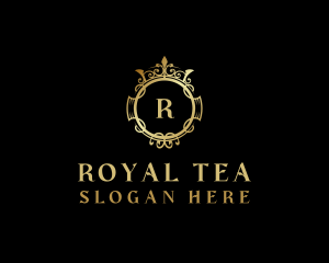 Royal Shield Crown logo design