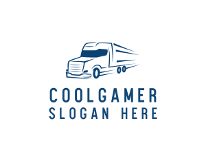 Delivery Truck Logistics Logo