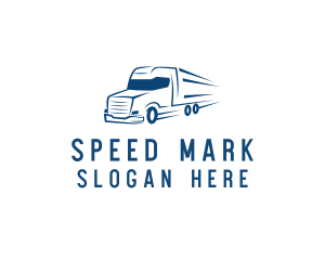 Delivery Truck Logistics logo design