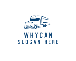 Freight - Delivery Truck Logistics logo design