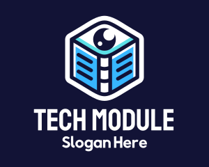 Module - Eye Book Module logo design