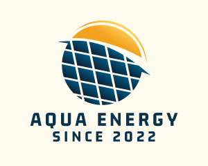 Solar Energy Panel logo design