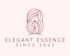 Woman - Woman Scented Candle logo design