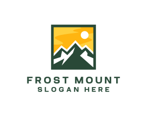 Mountain Summit Hiking logo design