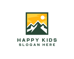 Mountain Summit Hiking logo design