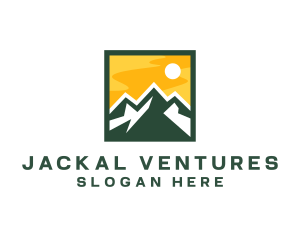 Mountain Summit Hiking logo design