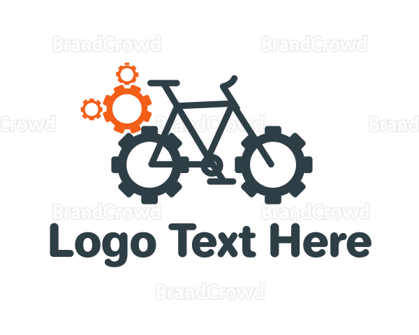 Gear Bike Mechanic Logo