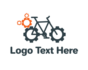 Bicycle - Gear Bike Mechanic logo design