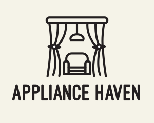 Appliances - Curtain Monoline Furniture logo design