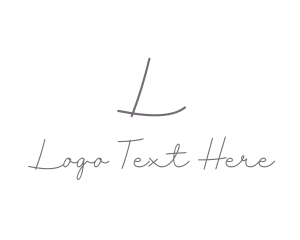 Handwriting - Elegant Generic Cursive logo design