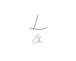 Elegant Generic Cursive  Logo