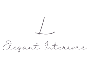 Elegant Generic Cursive  logo design