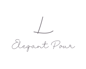 Elegant Generic Cursive  logo design