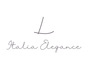 Elegant Generic Cursive  logo design