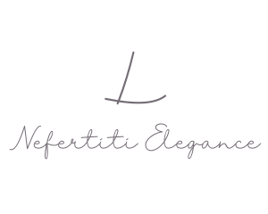 Elegant Generic Cursive  logo design