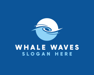 Water Wave Whirlpool logo design