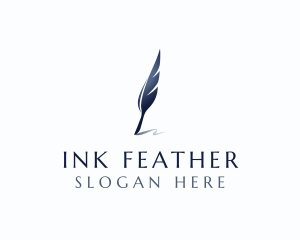 Quill - Feather Quill Pen logo design