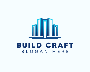 Property Building Builder logo design