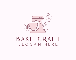 Patisserie Baking Mixer logo design