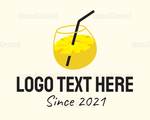 Pineapple Juice Drink Logo