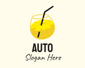Pineapple Juice Drink  Logo