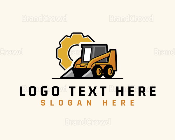 Skid Steer Machinery Logo