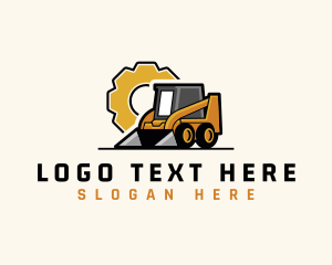 Heavy Machinery - Skid Steer Machinery logo design