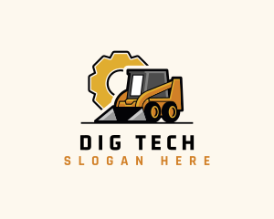 Skid Steer Machinery logo design