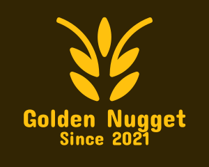 Golden Wheat Crop logo design