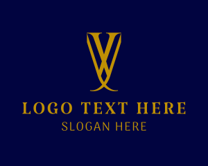 Letter Vx - Elegant Premium Business logo design