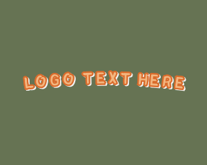 Vlogging - Happy Cute Brand logo design