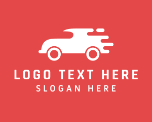 Sedan - Fast Car Automotive logo design