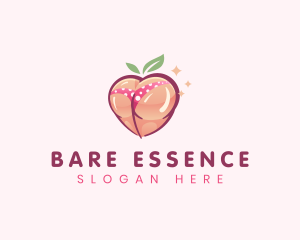 Sexy Peach Butt logo design