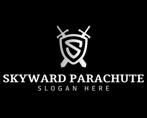 Sword Blade Shield logo design