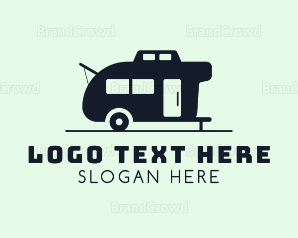 Outdoor Travel Trailer Van Logo