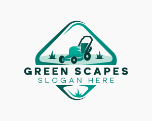 Landscape - Lawn Mower Landscaping logo design