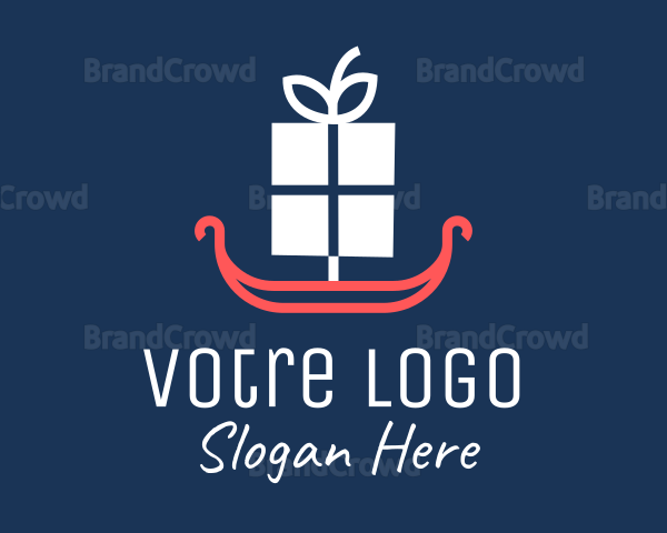 Minimalist Gift Gondola Logo