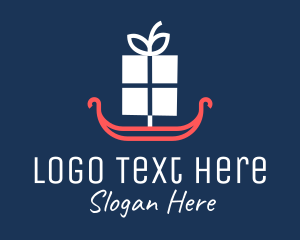 Ferry - Minimalist Gift Gondola logo design