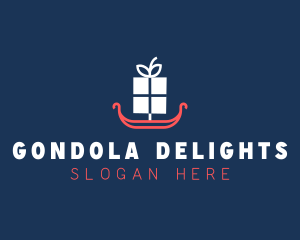 Minimalist Gift Gondola logo design