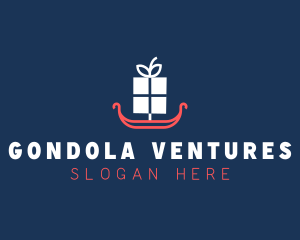 Boat Gift Gondola logo design