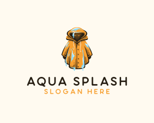 Wet - Wet Raincoat  Apparel logo design