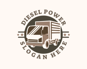 Diesel - Delivery Truck Star logo design